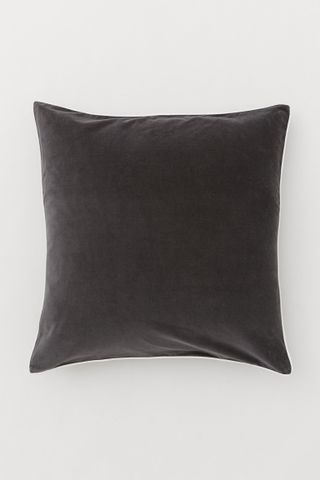 H&M Home + Cotton Velvet Cushion Cover