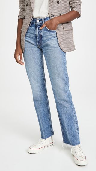 Moussy Vintage + Ashley's Wide Straight Jeans