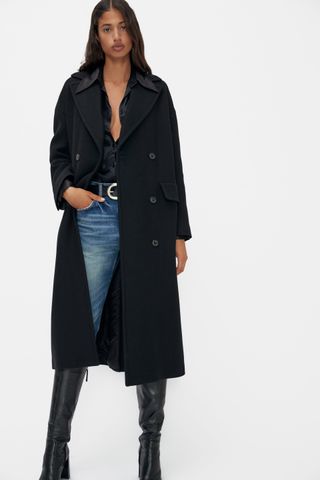 Zara + Oversized Coat Limited Edition