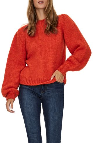Vero Moda + Diana Mock Neck Sweater