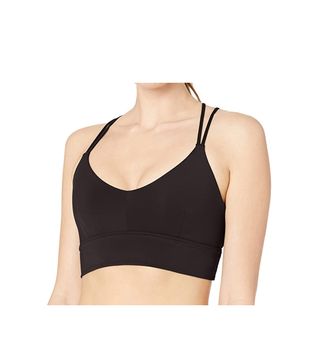 Core 10 + Spectrum Strappy Longline Plunge Yoga Bralette