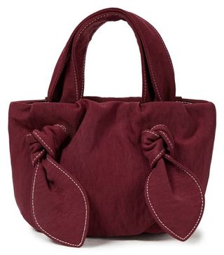 Staud + Ronnie Knotted Canvas Tote