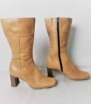 Vintage + Chunky Ankle Boots