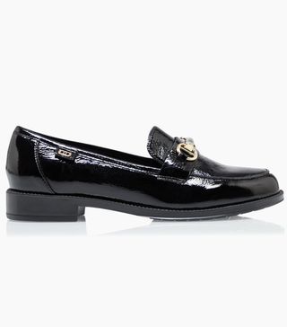 Dune London + Guys Patent Snaffle Loafer