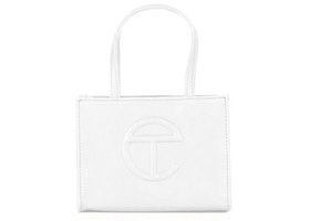 Telfar + Shopping Bag Small White
