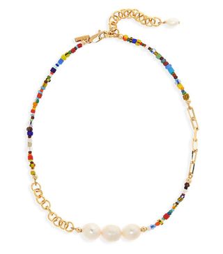 Éliou + Manaus Genuine Pearl & Bead Necklace