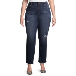 Terra & Sky + Core Denim Straight Jeans