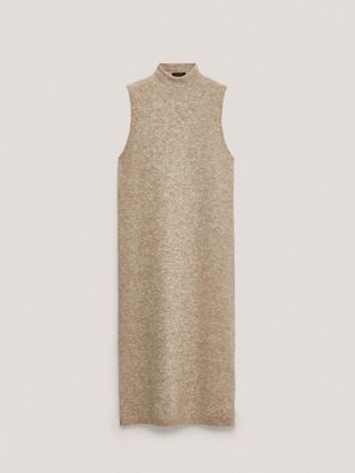 Massimo Dutti + Total Look Long Knit Dress