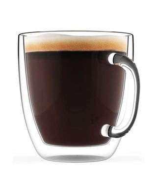 Elixir Glassware + Glass Coffee Mugs Set of 2