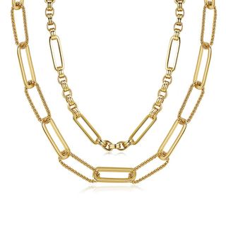 Obidos + Gold Chain Necklace
