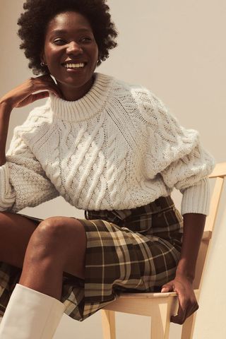 H&M + Cable-Knit Jumper