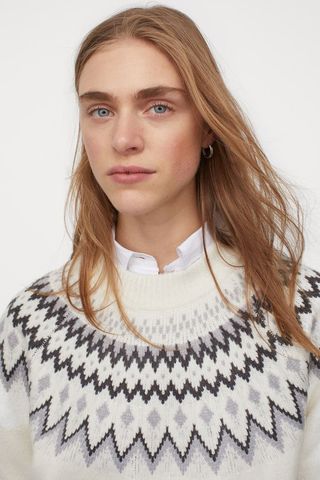 H&M + Jacquard-Knit Jumper