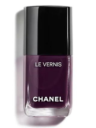 Chanel + Longwear Nail Color in 628 Prune Dramatique