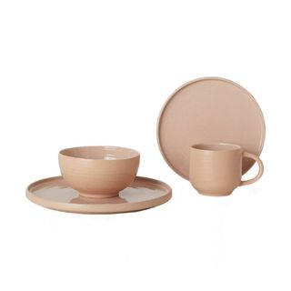 Hawkins New York + Shaker 4-Piece Place Setting With Cereal Bowl