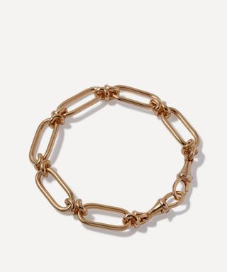 Annoushka + 14ct Gold Knuckle Heavy Link Chain Bracelet