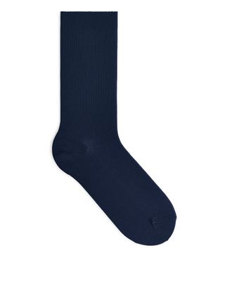 Arket + Mercerised Cotton Rib Socks