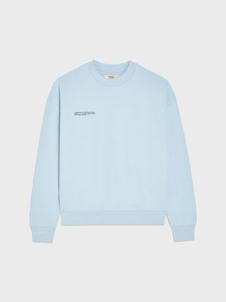 Pangaia + 365 Sweatshirt in Baby Blue