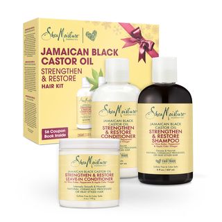 SheaMoisture + Strengthen & Restore Jamaican Black Castor Oil Holiday Gift Set