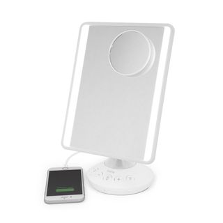 iHome + Mirror with Bluetooth Audio, LED Lighting