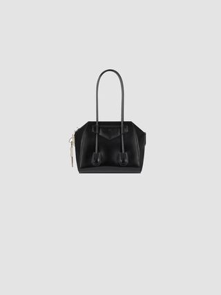 Givenchy + Mini Antigona Lock Bag in Box Leather