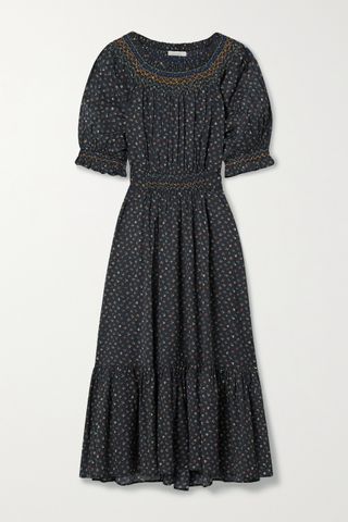 Dôen + Isidore Printed Belted Dress