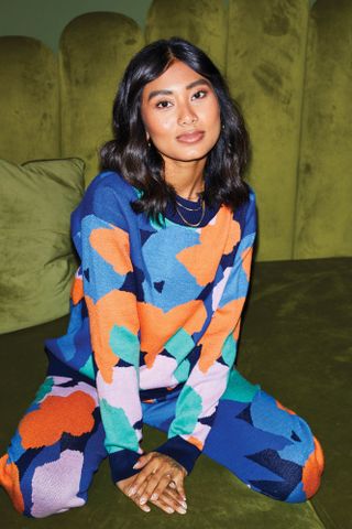 Never Fully Dressed + Artist Print Knit Jogger