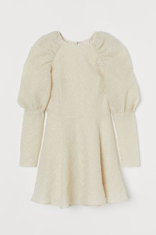 H&M + Puff-Sleeved Dress