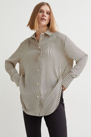 H&M + Shirt With a Sheen