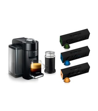 Nespresso + Vertuo Coffee and Espresso Machine Bundle