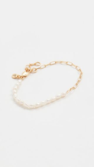 Madewell + Part Time Pearl Bracelet