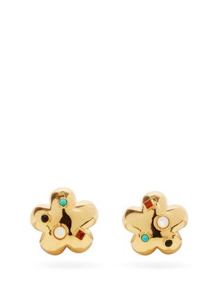 Lizzie Fortunato + Daisy Gold-Plated Clip Earrings