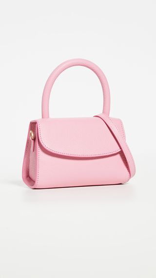 By Far + Mini Top Handle Bag