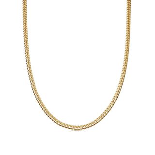 Missoma + Gold Round Curb Chain Necklace