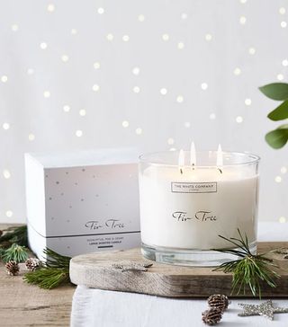 The White Company + Fir Tree Large Candle