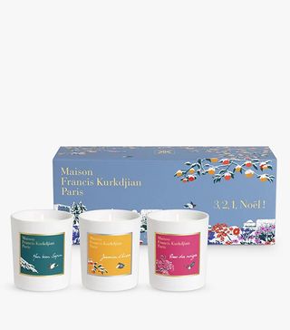 Maison Francis Kurkdjian + Limited Edition Trio of Candles 3,2,1 Noël!