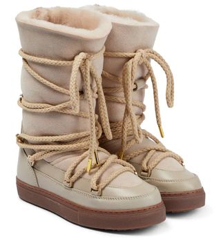 Inuiiki + Shearling-Lined Snow Boots