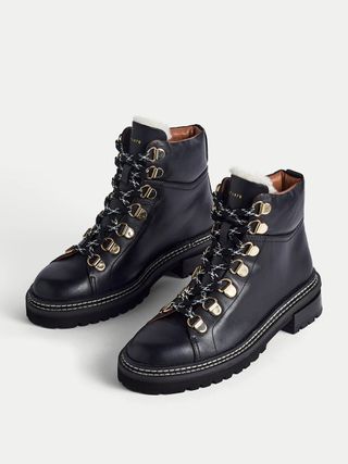 Jigsaw + Otley Leather Trek Boots