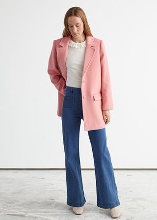 & Other Stories + Oversized Single Breasted Blazer