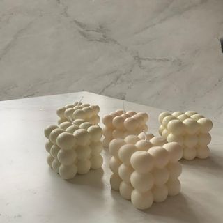 Etsy + Bubble Candle Cube Candle