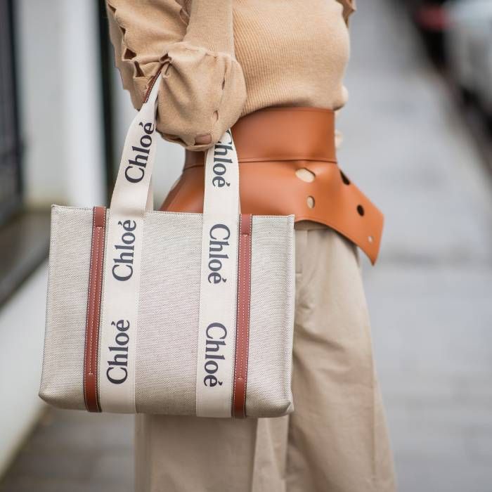 Chloe canvas bag online