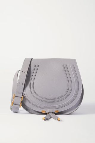 Chloé + Marcie Mini Textured-Leather Shoulder Bag