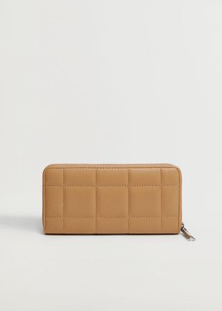 Mango + Quilted Wallet