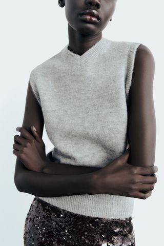 Zara + Soft Knit Vest