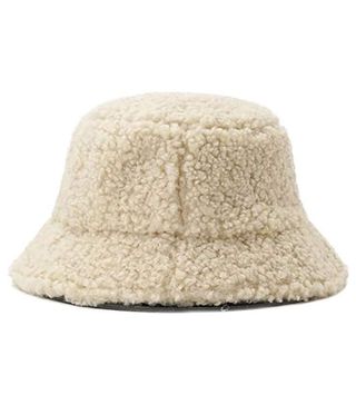 Chezabbey + Faux Fur Bucket Hat