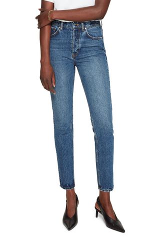 Anine Bing + Sonya High Waist Slim Jeans
