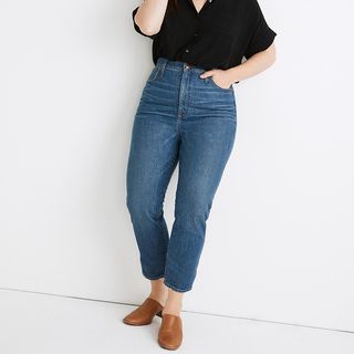 Madewell + Stovepipe Jeans in Kline Wash