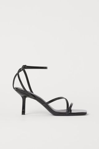 H&M + Patent Strappy Sandals