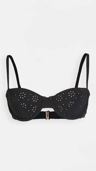 Tory Burch + Broderie Underwire Top