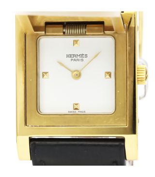 Hermès + Medor Quartz Gold Plated Women's Dress Watch