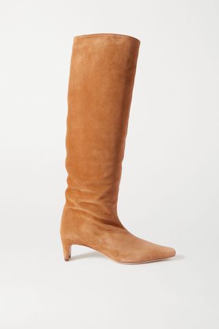 Staud + Wally Suede Knee Boots